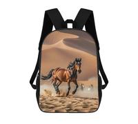 FekiLoot Horses Desert Backpack Laptop Computer Bag Large Travel Backpack Custom Print Bookbag Work Casual Daypack