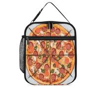 FekiLoot I Love Pizza Lunch Bag Lunch Box Cooler Bag
