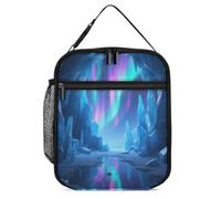 FekiLoot Ice Cave Wonders Lunch Bag Lunch Box Cooler Bag