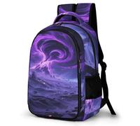 FekiLoot Interstellar Ruins Backpack for Women Men Nurse Bag Front Pocket, Carry On Backpack for Weekender Business Hiking