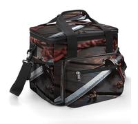 FekiLoot Japan Samurai Sword Cooler Bag Small Portable Insulated,Beach Cooler Soft Large for Men Women Ice Chest Backpack for Beach, Camping, Travel, Picnic