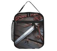 FekiLoot Japan Samurai Sword Lunch Bag Lunch Box Cooler Bag