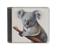 FekiLoot Koala And Butterfly Wallet Fashionable Slim Leather Wallet with Multiple Card Slots And Hidden Compartments Wallets