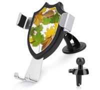 FekiLoot Leaves Car Phone Holder Mount Strongest Suction & Clip Cell Phone Mount for Dashboard Windshield Vent Fits 4-6" Phones (Straight Vent Only)
