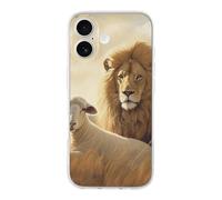 FekiLoot Lion Sheep for iPhone 17 Case Full Camera Protection TPU Slim Shockproof with Anti-Fingerprint Phone Cover