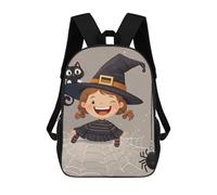 FekiLoot Little Witch Backpack Laptop Computer Bag Large Travel Backpack Custom Print Bookbag Work Casual Daypack