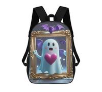FekiLoot Love Photo Frame Backpack Laptop Computer Bag Large Travel Backpack Custom Print Bookbag Work Casual Daypack