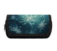 FekiLoot Mist Style Pictures Pencil Case Office Pencil Box Large Capacity Pencil Box Pouch Holder Double Zipper Pencil Case Use to Organize Desktop And Plan Space Home Office
