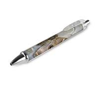 FekiLoot Moth Ballpoint Pens Retractable Black Ink Ballpoint Pens 0.5mm Medium Point Smooth Writing Pattern Pen with Super Soft Grip Cute Work Supplies for Men Women 1 PCS