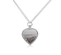FekiLoot Mumbai City Urn Necklace Heart, Cremation Jewelry with Funnel Kit Keepsake,Ashes Necklace for Dog Cat Love Women And Men