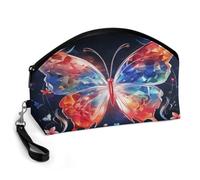 FekiLoot Musica Butterfly Makeup Bag Toiletry Bag Cosmetic Organizer