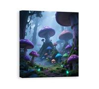 FekiLoot Mysterious Forest Canvas Wall Art Modern, Cute But Exquisite Wall Decor, Canvas Prints Ready to Hang for Living Room Bedroom Office Home Decorations20x24inch(51x61cm)