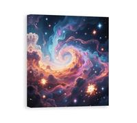 FekiLoot Mysterious Nebula Canvas Wall Art Modern, Cute But Exquisite Wall Decor, Canvas Prints Ready to Hang for Living Room Bedroom Office Home Decorations20x24inch(51x61cm)