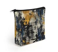FekiLoot Navy Blue Color Cosmetic Bag Make Up Bag Storage Bags