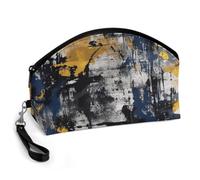 FekiLoot Navy Blue Color Makeup Bag Toiletry Bag Cosmetic Organizer
