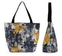 FekiLoot Navy Blue Color Tote Bag Beach Bag Shopping Bags