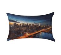 FekiLoot New York City Scenery Pillow Covers Home Decor Pillow Cases