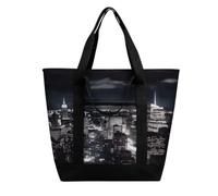 FekiLoot New York Night Sky Shopping Bag Tote Bag Reusable Grocery Bags