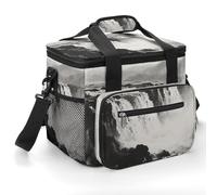 FekiLoot Niagara Falls Cooler Bag Small Portable Insulated,Beach Cooler Soft Large for Men Women Ice Chest Backpack for Beach, Camping, Travel, Picnic