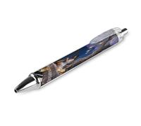 FekiLoot Note Cloud Tree Ballpoint Pens Retractable Ball Point Pens Smooth-Flowing Black Ink 0.5mm Writing Pen Black Ink Pen for Men Women 1 PCS