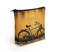 FekiLoot Old Rusty Vintage Bicycle Cosmetic Bag Make Up Bag Storage Bags