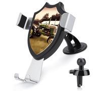 FekiLoot Old Tractor Photo Farm Car Phone Mount for Dashboard/Vent/Windshield Auto-Clamping Gravity Sensor Truck Stand Cradle 90° Rotation Phone Holder Fits 4-6" Phones