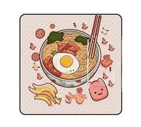 FekiLoot Outdoor Picnic Blanket Waterproof Foldable Beach Blankets Delicious Sweet Ramen Extra Large Lightweight Picnic Mat for Beach, Spring Camping Grass Lawn Park Accessories 150x150cm