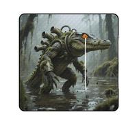 FekiLoot Outdoor Picnic Blanket Waterproof Foldable Beach Blankets Swamp Walker Creature Extra Large Lightweight Picnic Mat for Beach, Spring Camping Grass Lawn Park Accessories 150x150cm