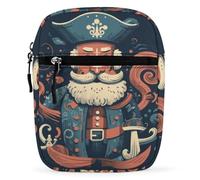 FekiLoot Pirate Characters Crossbody Bags Small Crossbody Bag with Adjustable Strap Cute Everywhere Belt Bags Crossbody Purse for Women Men Shoulder Purse