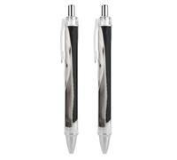 FekiLoot Polar Bear Ballpoint Pens Retractable Ball Point Pens Smooth-Flowing Black Ink 0.5mm Writing Pen Black Ink Pen for Men Women 2 PCS