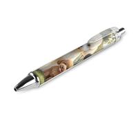FekiLoot Poodles Dogs Ballpoint Pens Retractable Ball Point Pens Smooth-Flowing Black Ink 0.5mm Writing Pen Black Ink Pen for Men Women 1 PCS