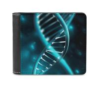 FekiLoot Science Gene Strand Wallet Fashionable Slim Leather Wallet with Multiple Card Slots And Hidden Compartments Wallets