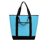 FekiLoot Sky Blue Shopping Bag Tote Bag Reusable Grocery Bags