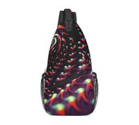 FekiLoot Sling Bag For Women Men,Fantasy Sci-Fi Dizziness Crossbody Shoulder Bag Sling Backpack Chest Bag Travel Hiking Casual Sport Daypack