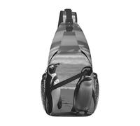 FekiLoot Sling Bag For Women Men,Penguin Standing On The Beach Crossbody Shoulder Bag Sling Backpack Chest Bag Travel Hiking Casual Sport Daypack