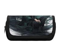 FekiLoot Snake And Man Pencil Case Office Pencil Box Large Capacity Pencil Box Pouch Holder Double Zipper Pencil Case Use to Organize Desktop And Plan Space Home Office