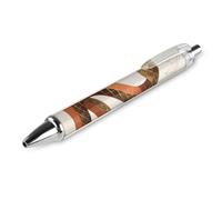 FekiLoot Snake Classic Design Ballpoint Pens Retractable Ball Point Pens Smooth-Flowing Black Ink 0.5mm Writing Pen Black Ink Pen for Men Women 1 PCS