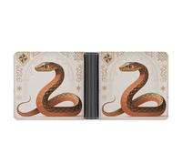 FekiLoot Snake Classic Design Wallet for Men Slim Wallets for Men Small Wallets Woman Leather Card Holder Wallet