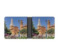FekiLoot Spanish Cities Wallet Slim PU Bifold Design Wallet with Multiple Card Slots Wallets Extra Capacity Pocket Wallets