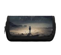 FekiLoot Star Heart Shape Pencil Case Office Pencil Box Large Capacity Pencil Box Pouch Holder Double Zipper Pencil Case Use to Organize Desktop And Plan Space Home Office