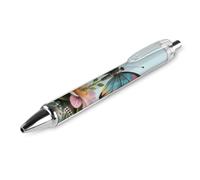 FekiLoot Steampunk Butterfly Hybrid Ballpoint Pens Retractable Ball Point Pens Smooth-Flowing Black Ink 0.5mm Writing Pen Black Ink Pen for Men Women 1 PCS