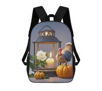 FekiLoot Thanksgiving Turkey Backpack Laptop Computer Bag Large Travel Backpack Custom Print Bookbag Work Casual Daypack
