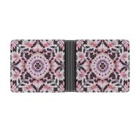 FekiLoot Tie Dye Wallet Slim PU Bifold Design Wallet with Multiple Card Slots Wallets Extra Capacity Pocket Wallets