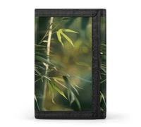 FekiLoot Tree Bamboo Wallet Slim Trifold Wallets with Multiple Card Slots Credit Card Holder Pocket Coin Purse