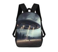 FekiLoot UFO Landing Backpack Laptop Computer Bag Large Travel Backpack Custom Print Bookbag Work Casual Daypack