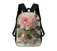 FekiLoot Vintage Beautiful Rose Backpack Laptop Computer Bag Large Travel Backpack Custom Print Bookbag Work Casual Daypack