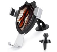 FekiLoot Violin Sheet Music Car Phone Holder,Adjustable Easy Clamp Car Phone Mount for Your Cars Models with Dashboard Vent,Phone Holders for Your Car with Metal Hook Clip