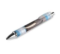 FekiLoot Walrus on Arctic Ice Ballpoint Pens Retractable Ball Point Pens Smooth-Flowing Black Ink 0.5mm Writing Pen Black Ink Pen for Men Women 1 PCS