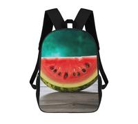 FekiLoot Watermelon Backpack Laptop Computer Bag Large Travel Backpack Custom Print Bookbag Work Casual Daypack