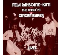 FELA KUTI - FELA WITH GINGER BAKER LIVE - New CD ALBUM - P1398z